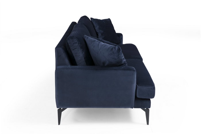 Atelier Del Sofa Papira Sofá de 2 plazas - Azul marino